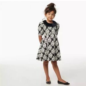 Elegant Black and White Kids Dress